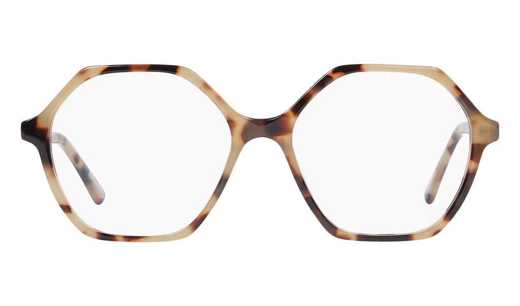 Front picture of Frank and Lucie Eyewill glasses in the color Greyvanna